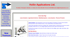 Desktop Screenshot of hollinapplications.co.uk